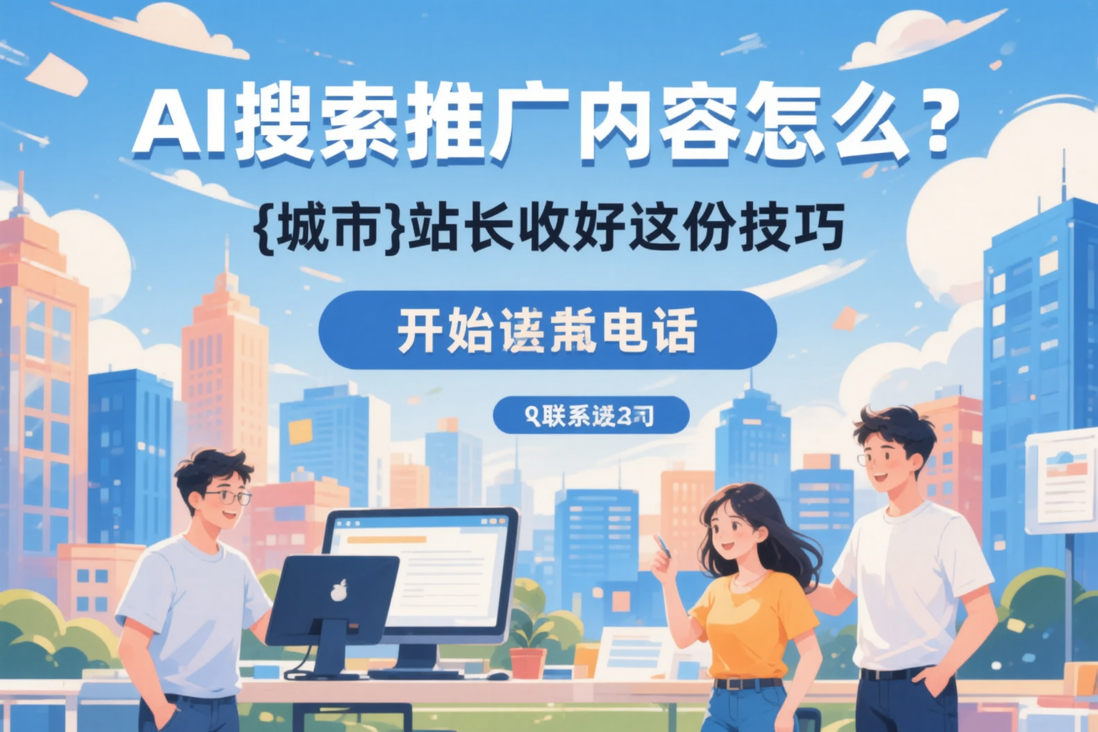AI搜索推广内容怎么写？滦平站长收好这份技巧